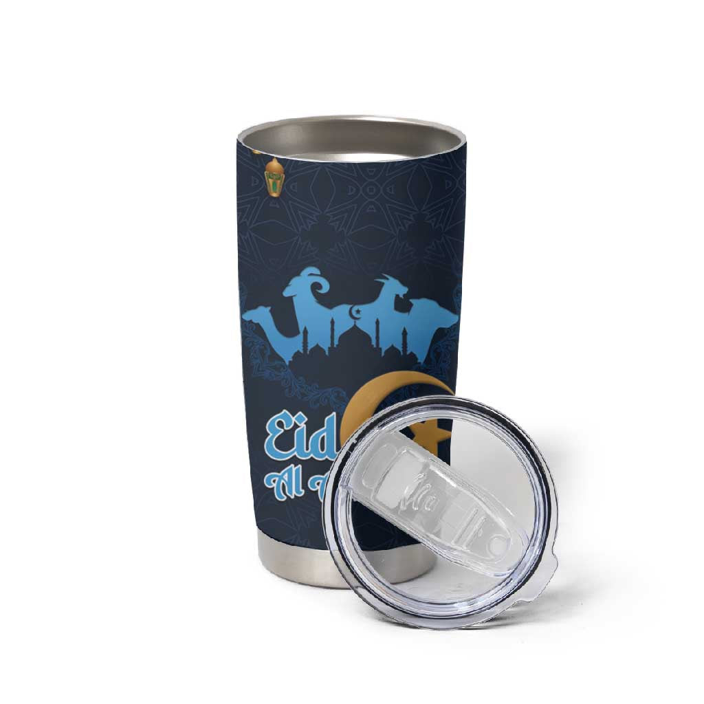 Happy Eid Al-Adha Tumbler Cup Algeria Mubarak