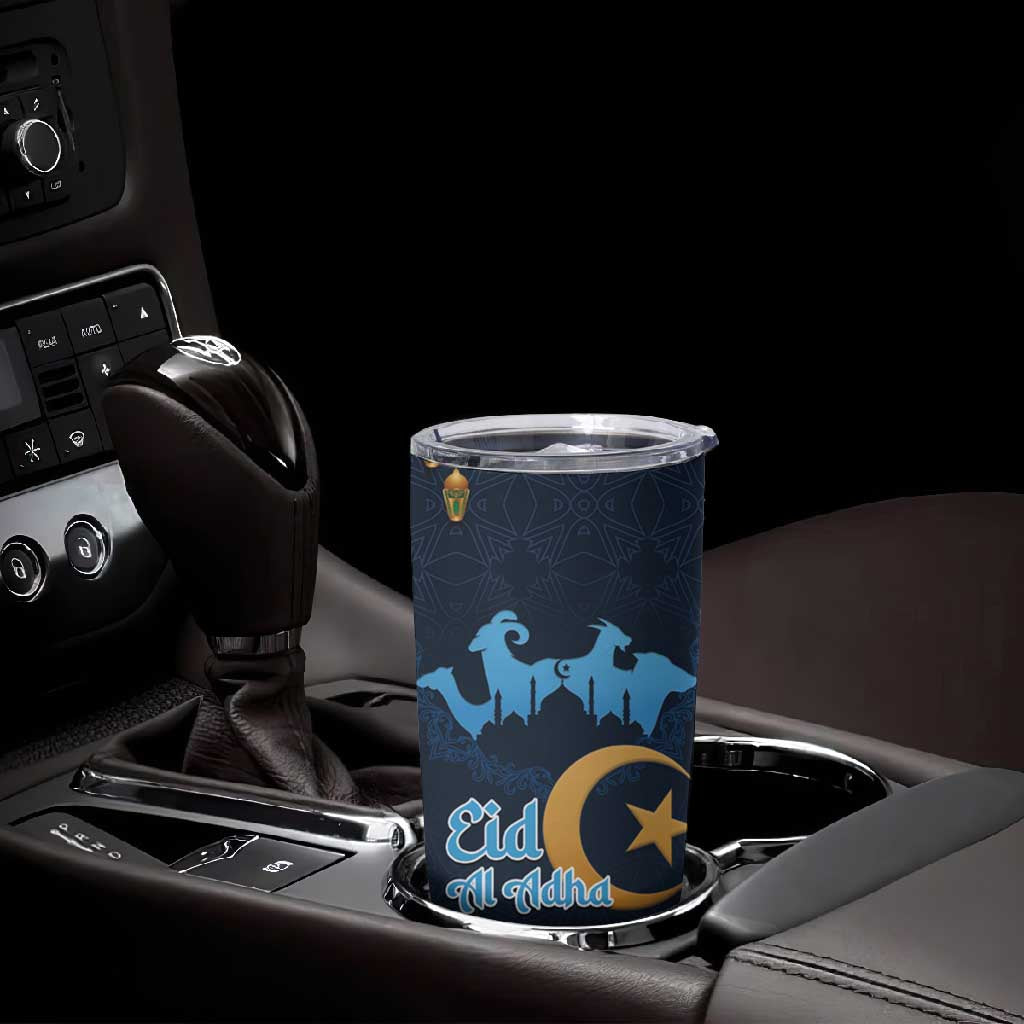 Happy Eid Al-Adha Tumbler Cup Algeria Mubarak