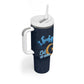 Happy Eid Al-Adha Tumbler With Handle Algeria Mubarak