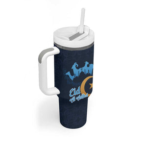 Happy Eid Al-Adha Tumbler With Handle Algeria Mubarak