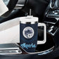 Happy Eid Al-Adha Tumbler With Handle Algeria Mubarak