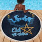 Happy Eid Al-Adha Beach Blanket Morocco Mubarak