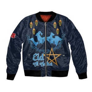 Happy Eid Al-Adha Bomber Jacket Morocco Mubarak
