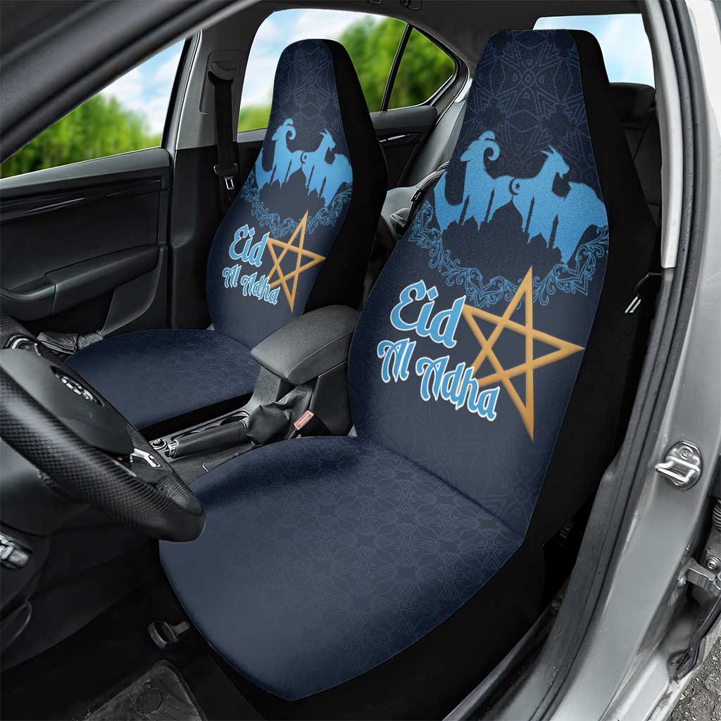Happy Eid Al-Adha Car Seat Cover Morocco Mubarak