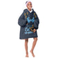 Happy Eid Al-Adha Kid Wearable Blanket Hoodie Morocco Mubarak