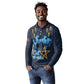 Happy Eid Al-Adha Long Sleeve Polo Shirt Morocco Mubarak