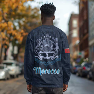 Happy Eid Al-Adha Long Sleeve Shirt Morocco Mubarak