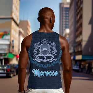 Happy Eid Al-Adha Men Tank Top Morocco Mubarak