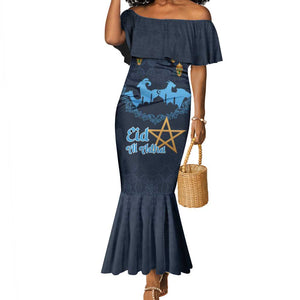 Happy Eid Al-Adha Mermaid Dress Morocco Mubarak