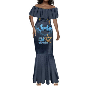 Happy Eid Al-Adha Mermaid Dress Morocco Mubarak