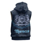 Happy Eid Al-Adha Sleeveless Hoodie Morocco Mubarak - African Pride
