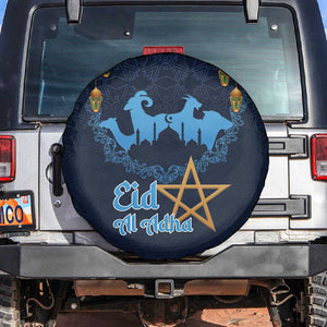 Happy Eid Al-Adha Spare Tire Cover Morocco Mubarak