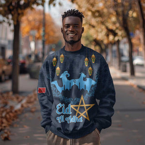 Happy Eid Al-Adha Sweatshirt Morocco Mubarak