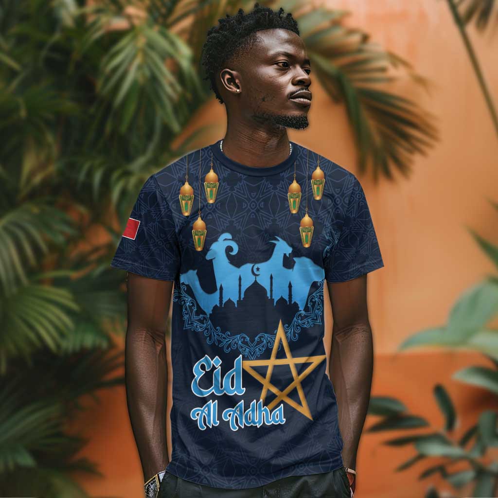 Happy Eid Al-Adha T shirt Morocco Mubarak