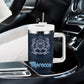 Happy Eid Al-Adha Tumbler With Handle Morocco Mubarak