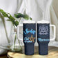 Happy Eid Al-Adha Tumbler With Handle Morocco Mubarak