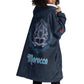 Happy Eid Al-Adha Wearable Blanket Hoodie Morocco Mubarak
