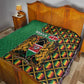 Kenya Quilt - Kente Pattern, Coat Of Arms Design