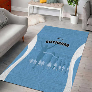 Botswana Athletics Area Rug Go Champions - African Pride