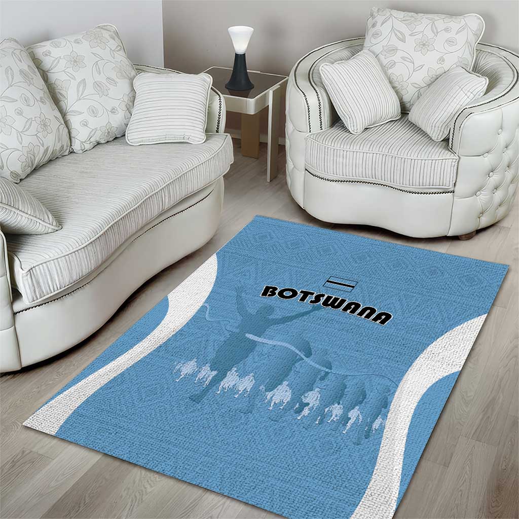 Botswana Athletics Area Rug Go Champions - African Pride