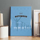 Botswana Athletics Canvas Wall Art Go Champions - African Pride