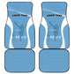 Personalized Botswana Athletics Car Mats Go Champions - African Pride