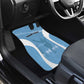 Personalized Botswana Athletics Car Mats Go Champions - African Pride