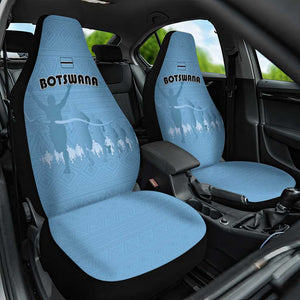 Botswana Athletics Car Seat Cover Go Champions - African Pride