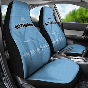 Botswana Athletics Car Seat Cover Go Champions - African Pride