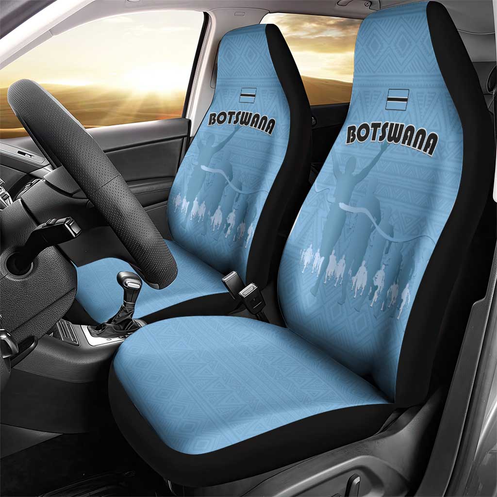 Botswana Athletics Car Seat Cover Go Champions - African Pride