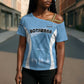 Personalized Botswana Athletics Cross Shoulder Shirt Go Champions Go