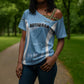 Personalized Botswana Athletics Cross Shoulder Shirt Go Champions Go