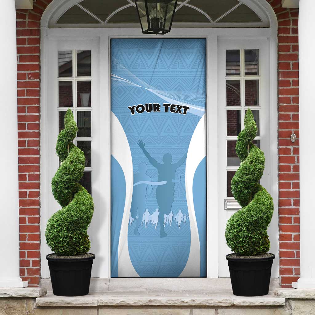 Personalized Botswana Athletics Door Cover Go Champions Go