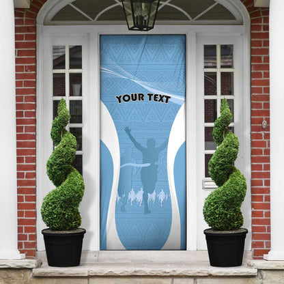 Personalized Botswana Athletics Door Cover Go Champions Go