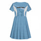 Personalized Botswana Athletics Kid Short Sleeve Dress Go Champions - African Pride