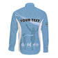 Personalized Botswana Athletics Long Sleeve Button Shirt Go Champions - African Pride