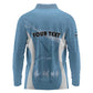 Personalized Botswana Athletics Long Sleeve Polo Shirt Go Champions - African Pride