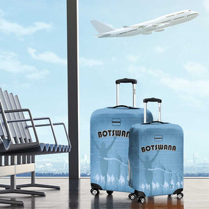 Botswana Athletics Luggage Cover Go Champions - African Pride