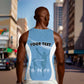 Personalized Botswana Athletics Men Tank Top Go Champions - African Pride