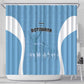 Botswana Athletics Shower Curtain Go Champions - African Pride