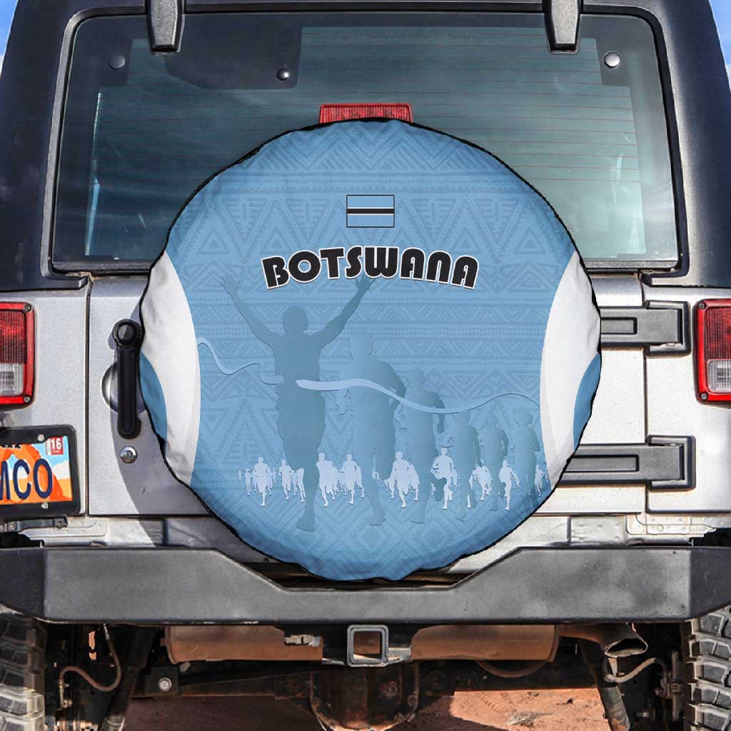 Botswana Athletics Spare Tire Cover Go Champions - African Pride