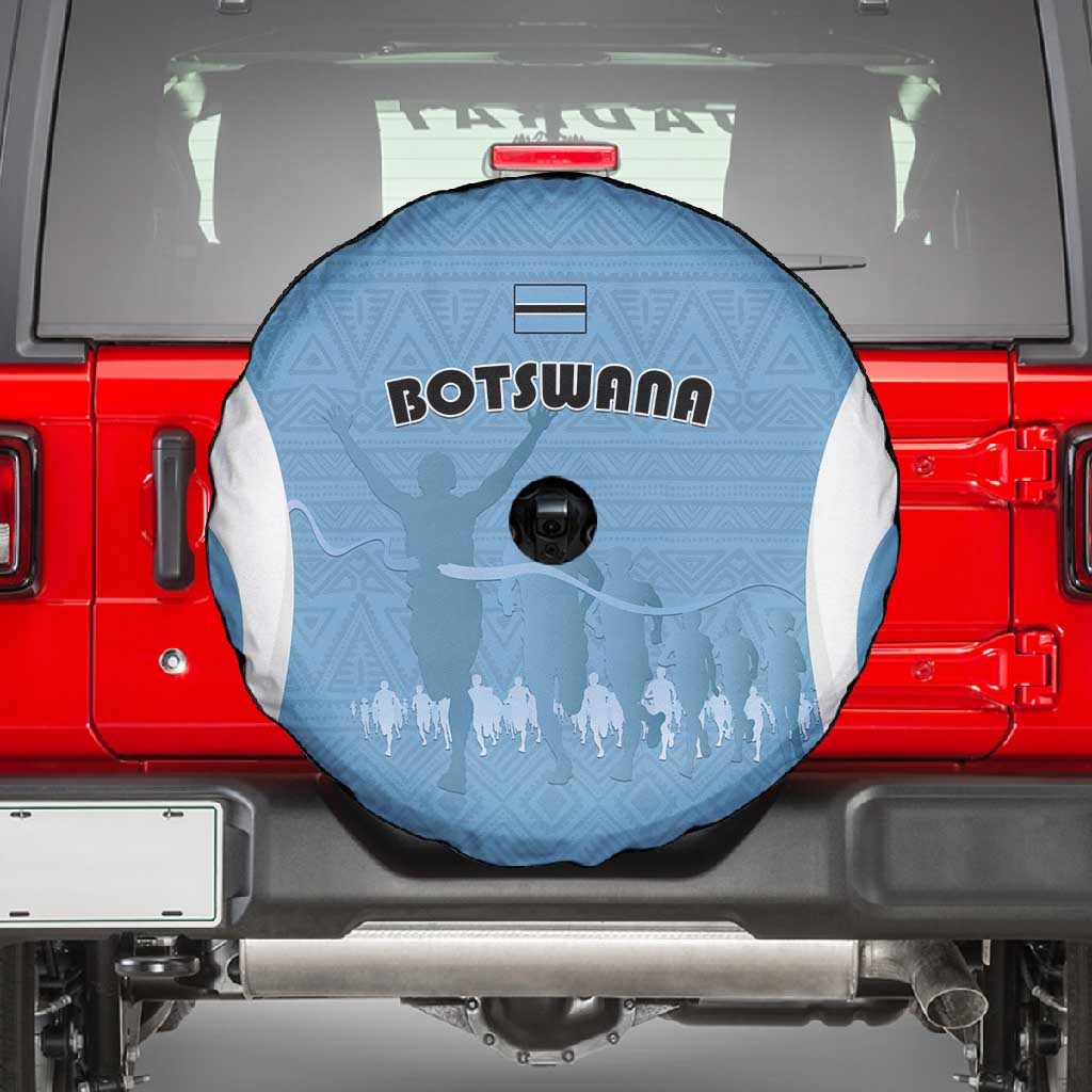 Botswana Athletics Spare Tire Cover Go Champions - African Pride