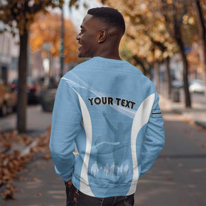 Personalized Botswana Athletics Sweatshirt Go Champions - African Pride