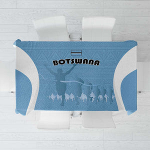 Botswana Athletics Tablecloth Go Champions - African Pride