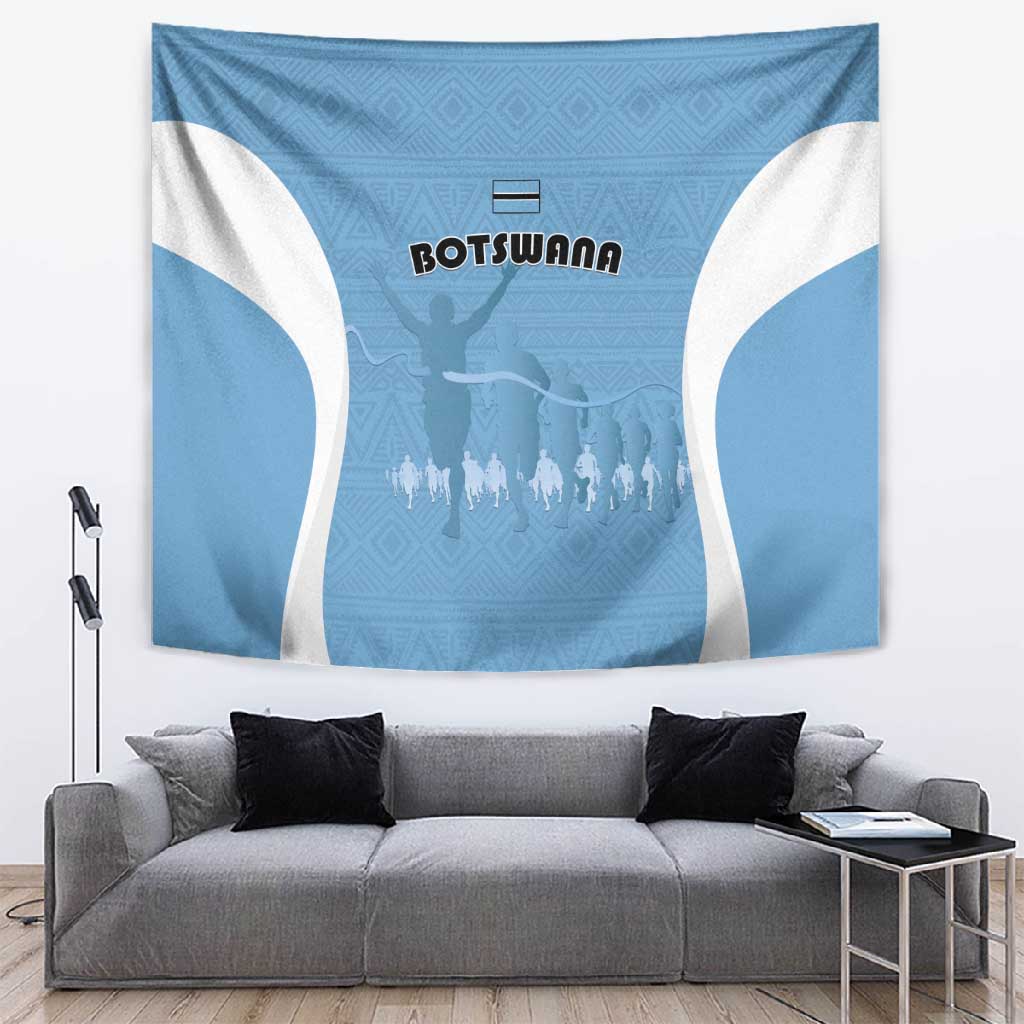 Botswana Athletics Tapestry Go Champions - African Pride