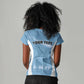 Personalized Botswana Athletics Women V-Neck T-Shirt Go Champions - African Pride