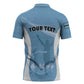 Personalized Botswana Athletics Zipper Polo Shirt Go Champions Go