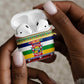 Central African Republic Christmas AirPods Case Joyeux Noel
