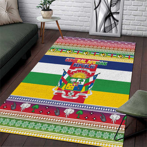 Afro Christmas in Central African Republic Area Rug Merry Christmas - African Pride