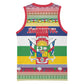 Afro Christmas in Central African Republic Basketball Jersey Merry Christmas - African Pride